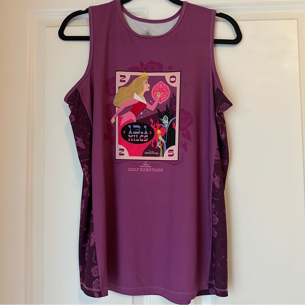 RunDisney Princess Half Marathon Aurora tank top